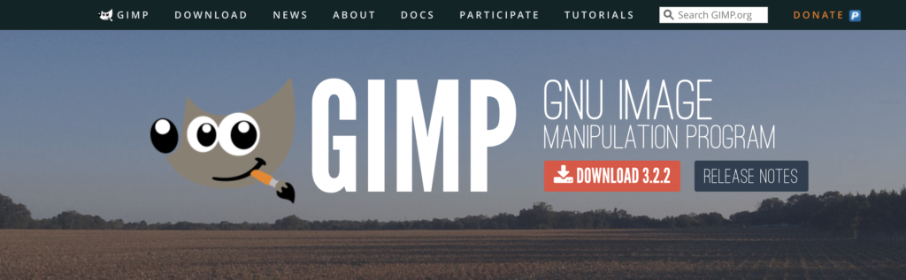 Photoshopの代替ソフトとしてGIMPの紹介をしている記事。