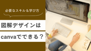 図解デザインをCanvaで行う方法と図解デザインに必要なスキルと学び方を解説した記事