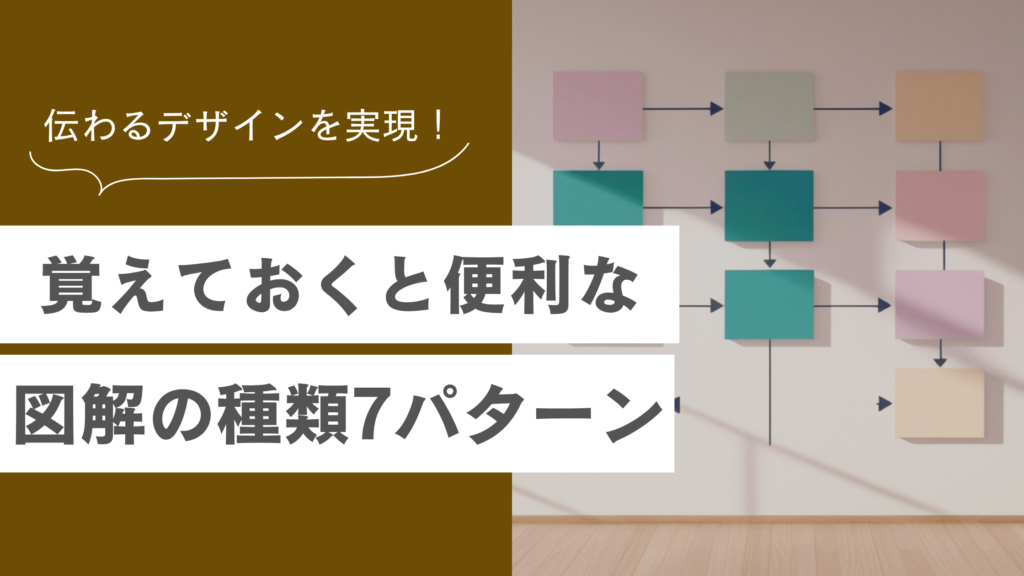 覚えておくべき図解の種類7パターン｜効果的な使い分けと内容をわかりやすく伝えるコツを解説