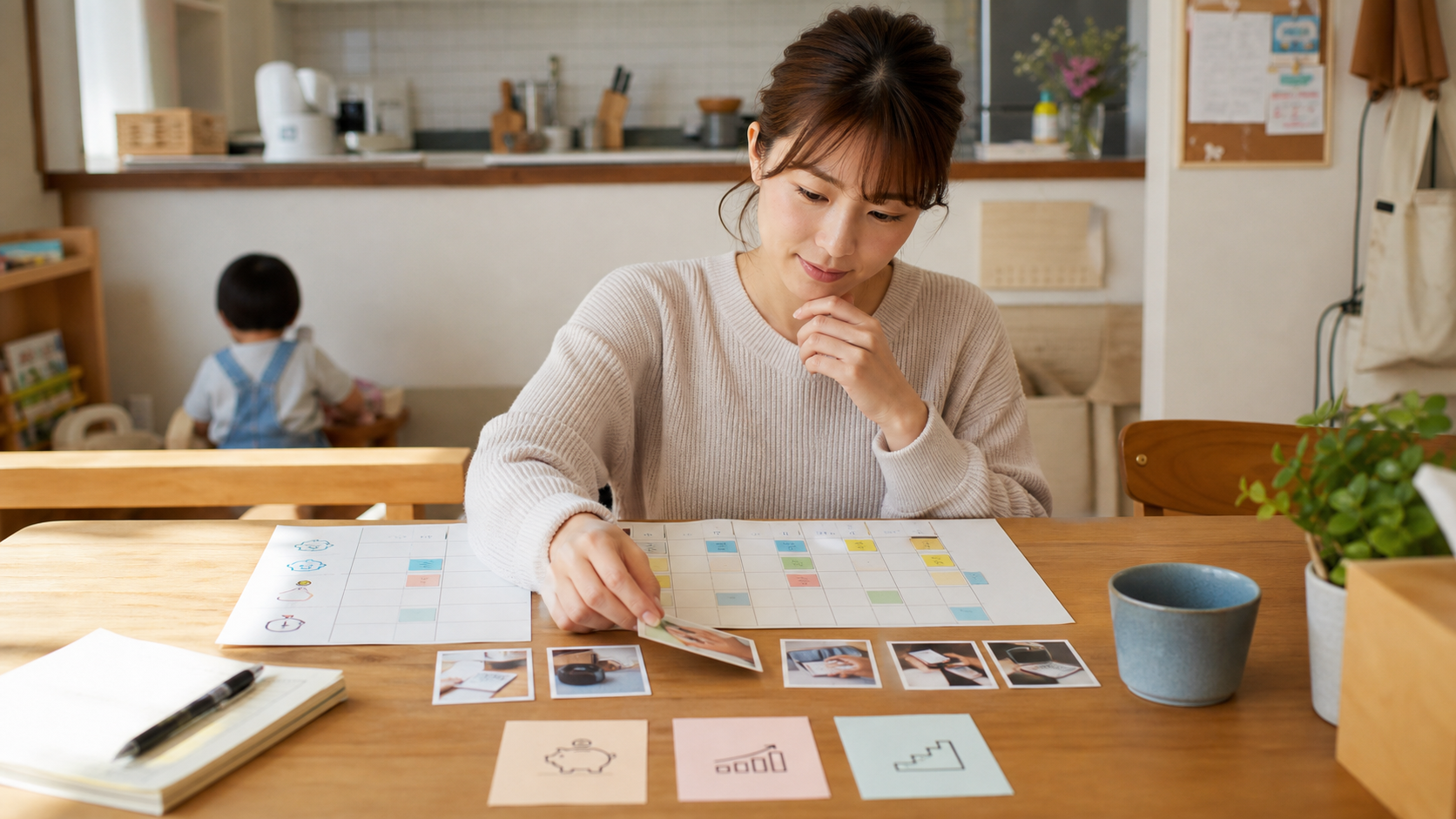 使える時間と目標収入から女性フリーランスの仕事を選ぶ日本人女性の写真